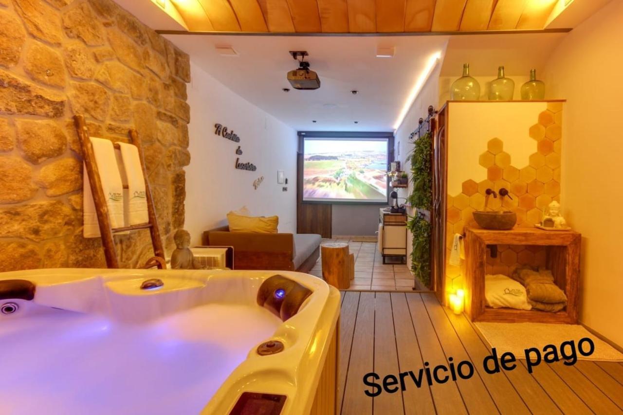 Casa Rural A Cashiña da Lagarteira Valverde del Fresno Exterior foto